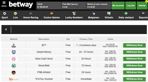 cash out betway,betway cash out